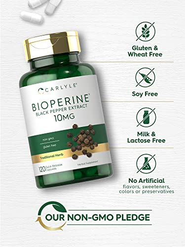 Salud y Equipamiento Médico - Bioperine 10 Mg | 120 Capsulas 4