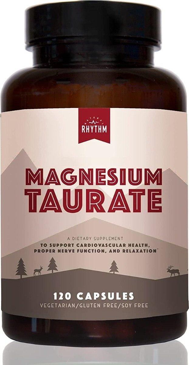 Salud y Equipamiento Médico - Taurato De Magnesio 750 mg Natural