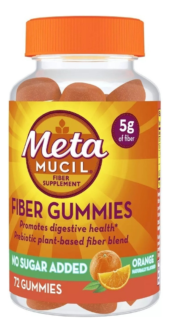 Salud y Equipamiento Médico - Metamucil Suplemento De Fibra 72 Gomas Sin Azúcar 5g 3