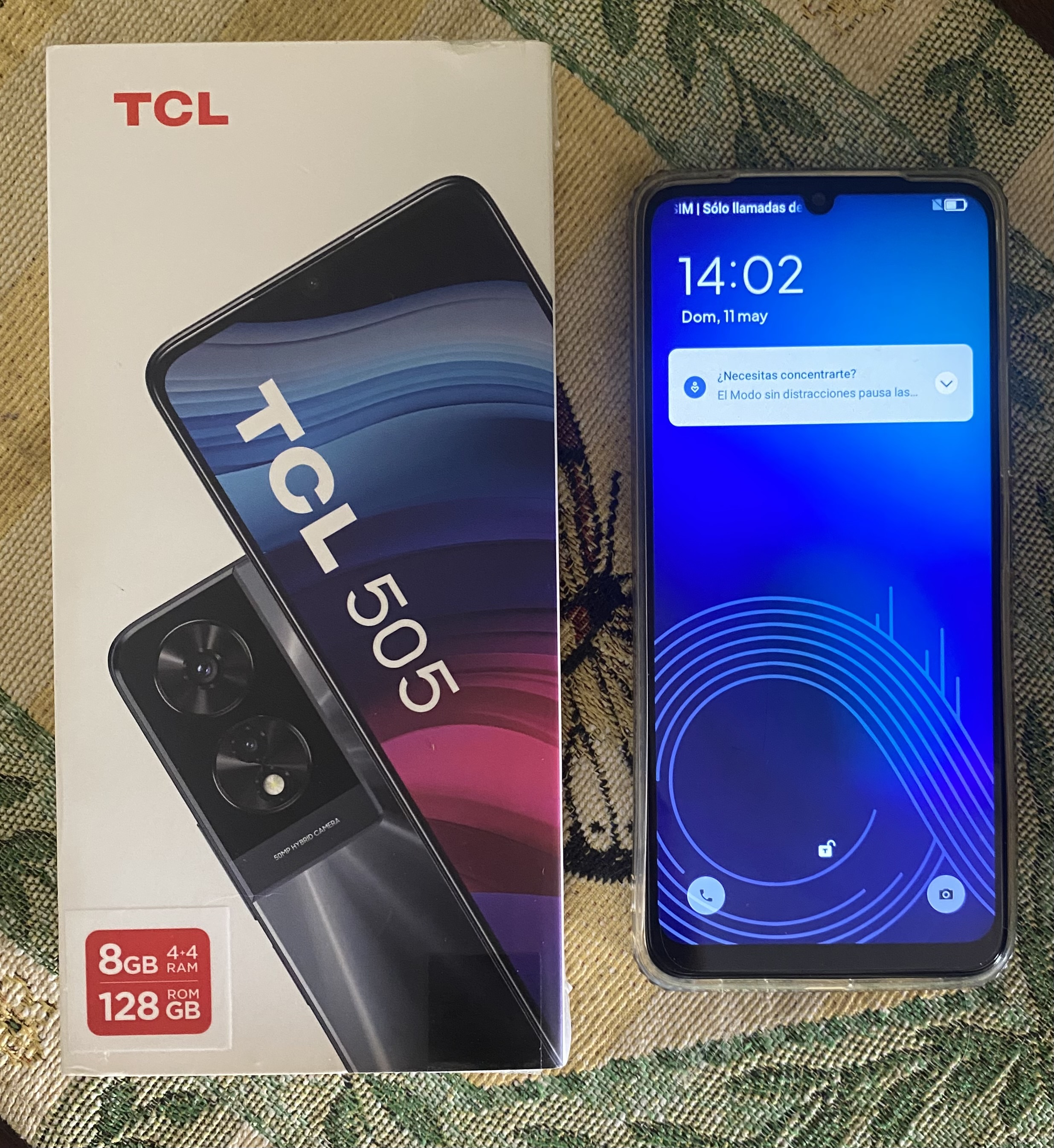 celulares y tabletas - TCL 505 Space Gray, 128 gb