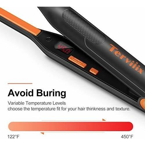 Salud y Equipamiento Médico - Terviiix Plancha Pequeña Para Cabello Corto 4