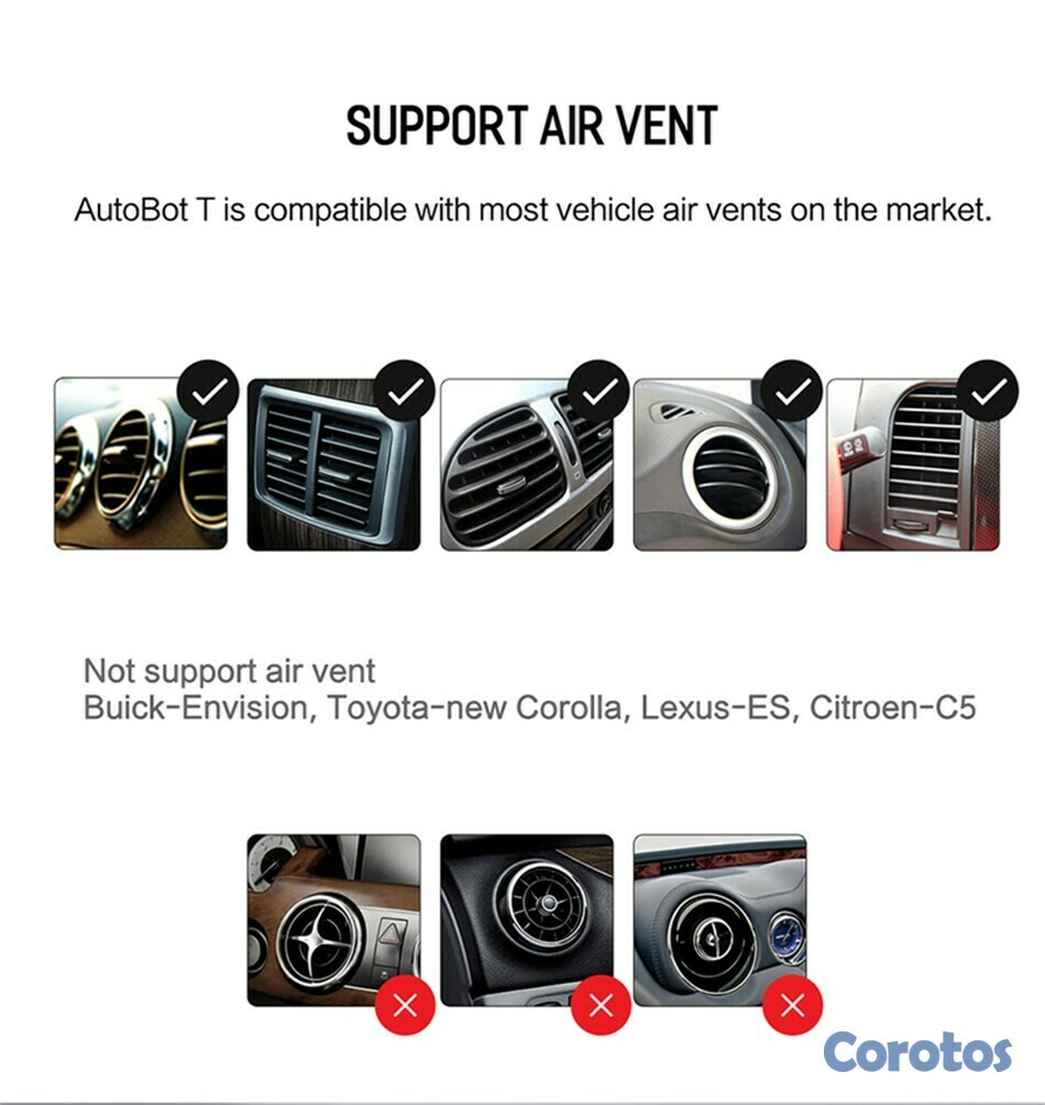 accesorios para electronica - Soporte universal de celular para carro con adhesivo CJ-14 4