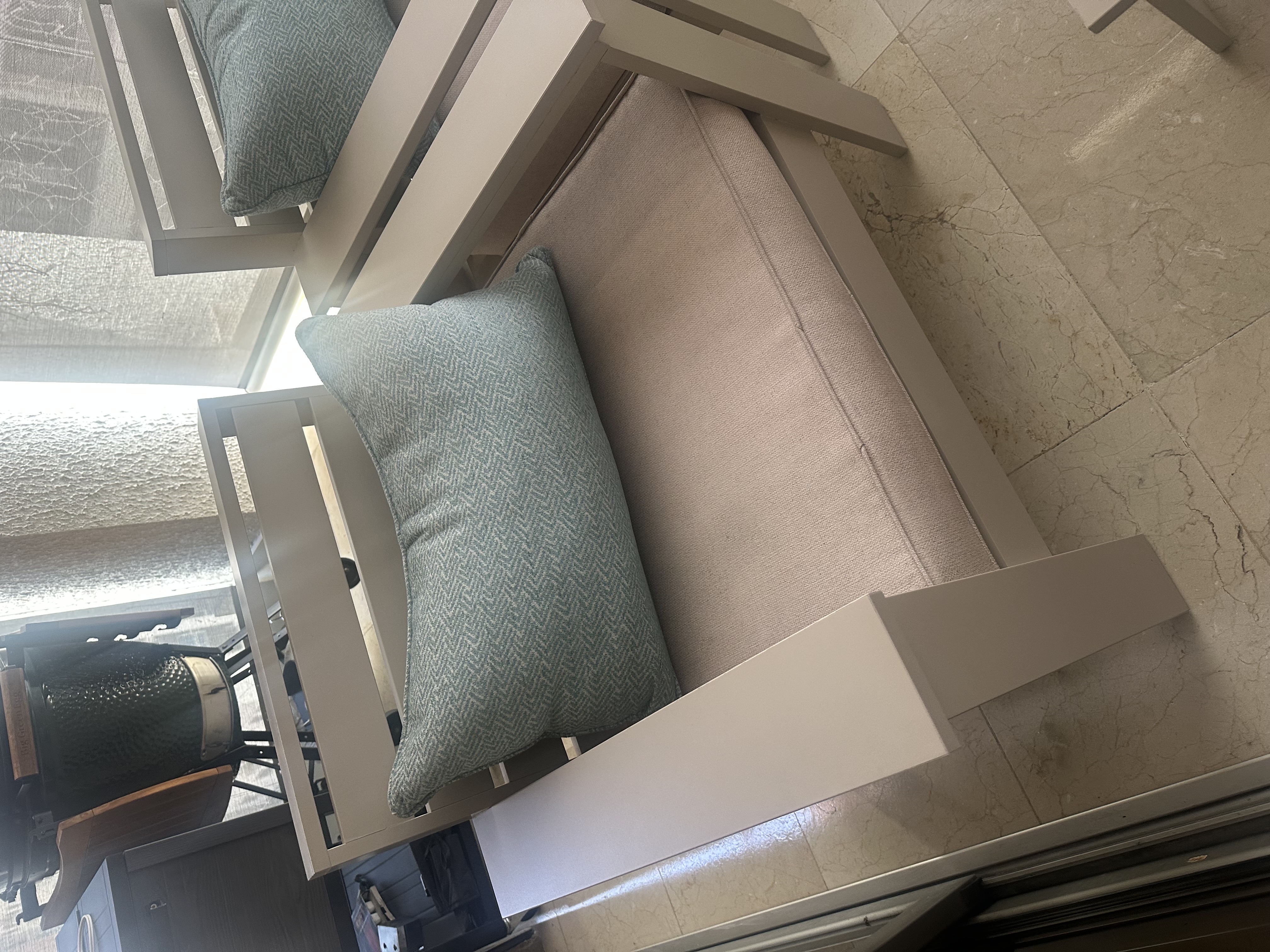 muebles y colchones - juego mueble exterior  2
