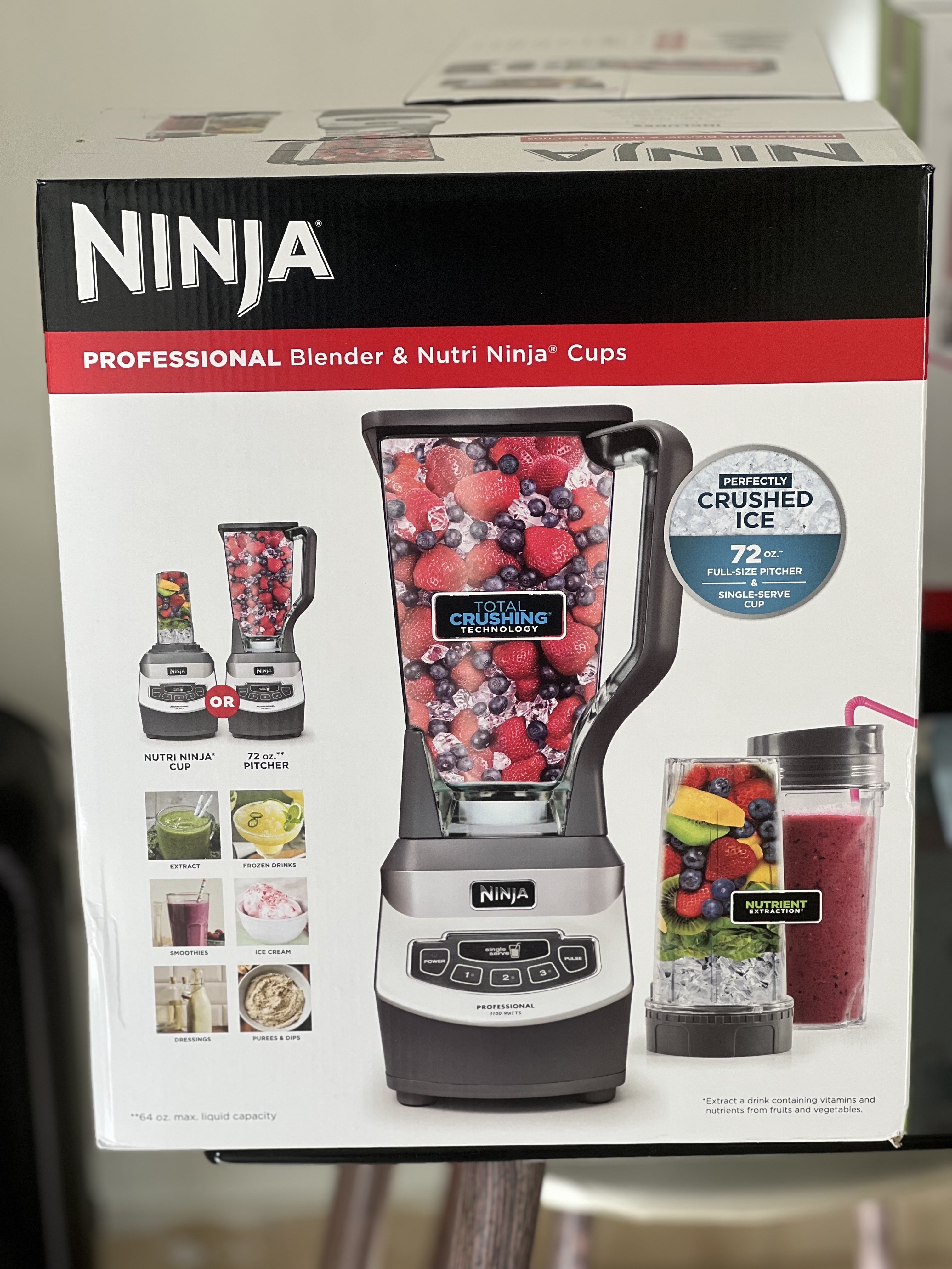 electrodomesticos - Licuadora Ninja 3 vasos 