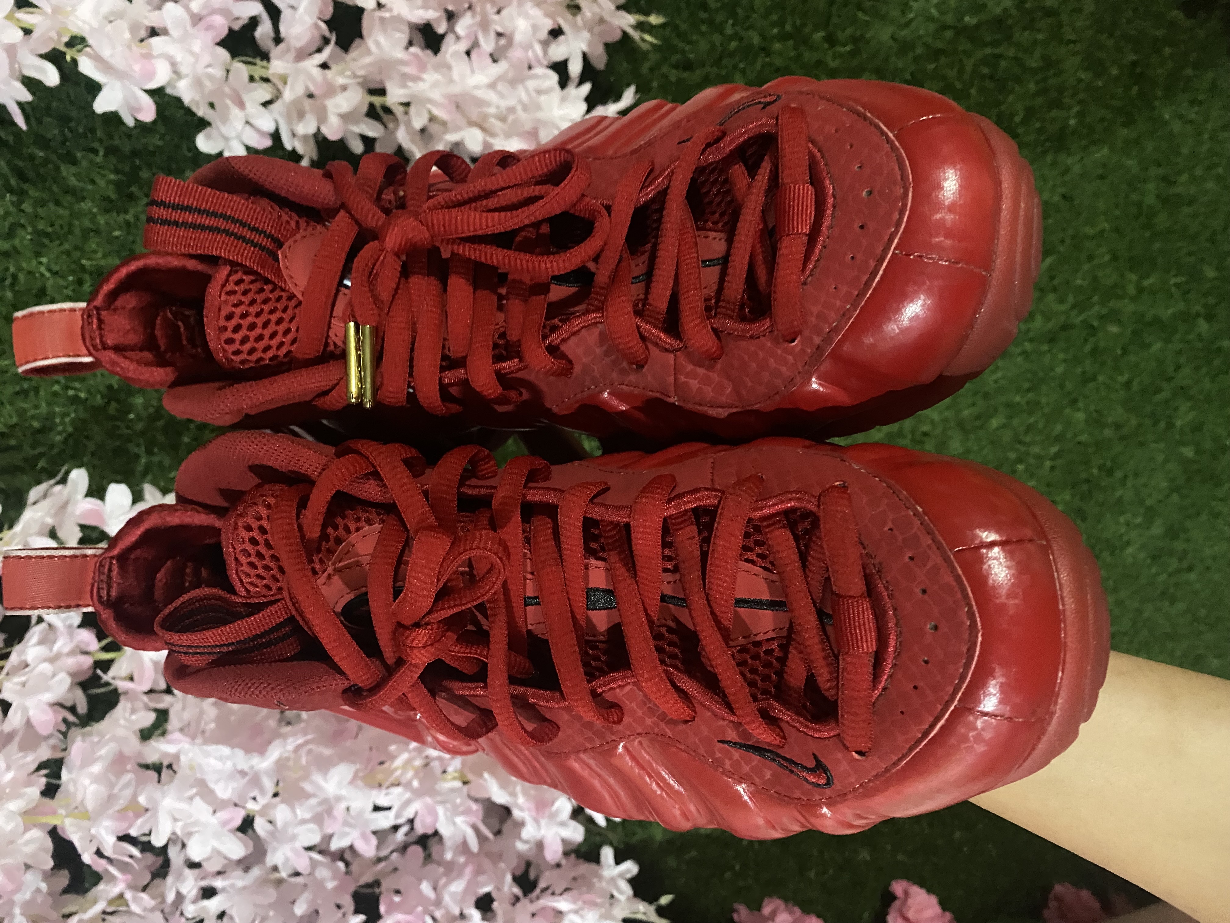 zapatos para hombre - Nike Air Foamposite Pro Gym Red October 2015 - Size 9 2