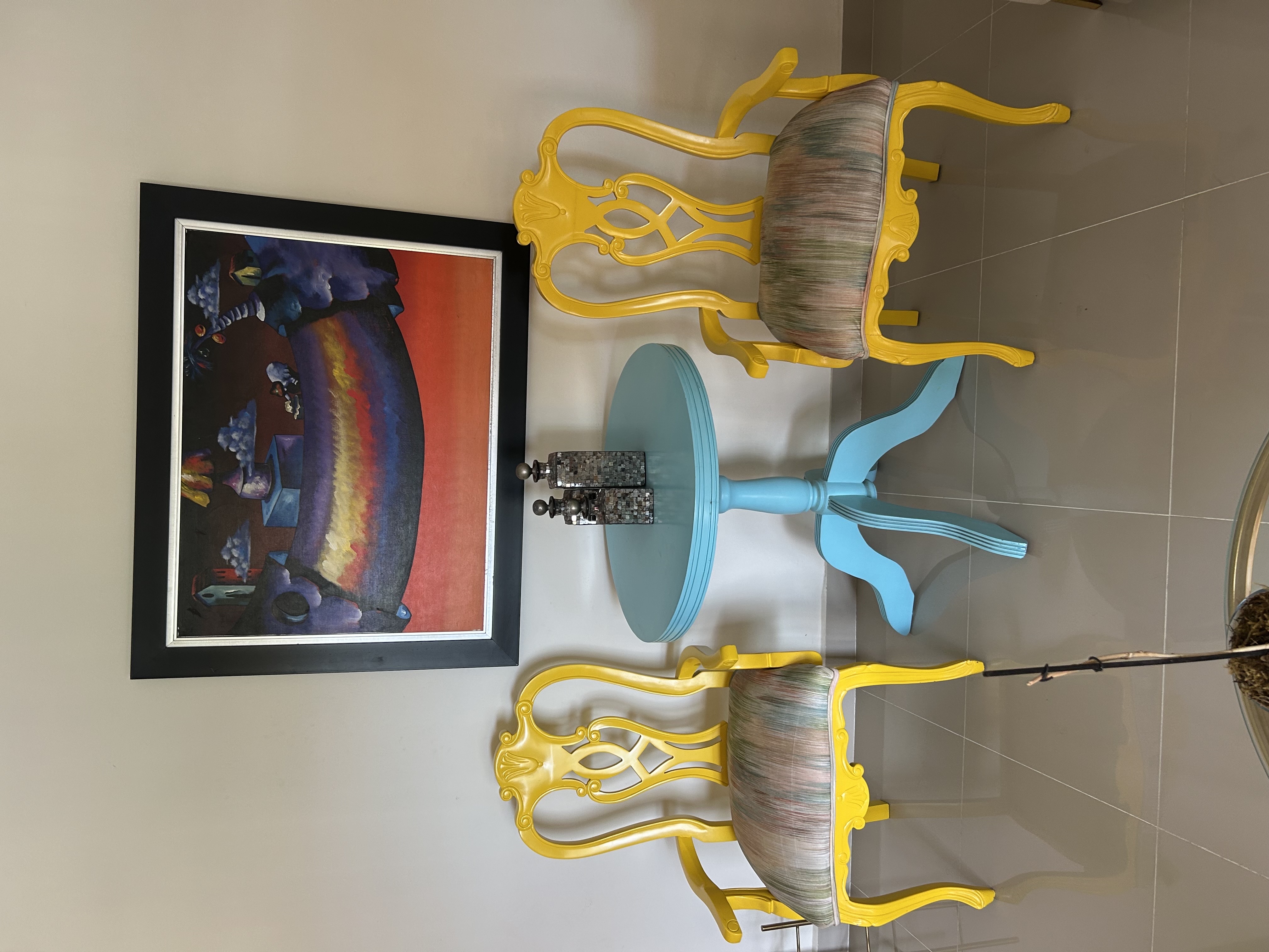 muebles y colchones - vendo 2 butacas en caoba más mesa de caoba  0