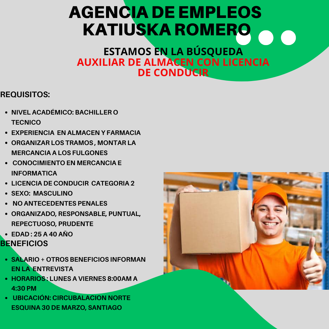 empleos disponibles - Empleos varios 4