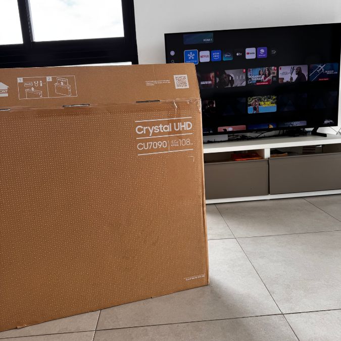 tv - 📺 ¡OFERTA! TV Samsung 43" Crystal UHD 4K CU7090 S 3