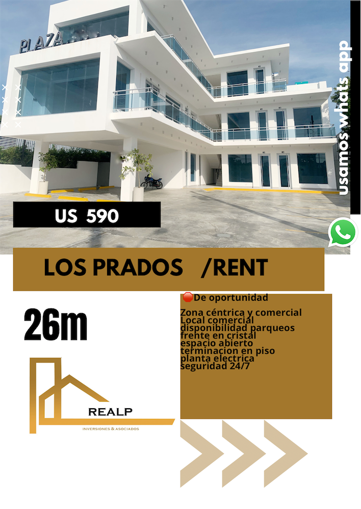 oficinas y locales comerciales - Locales nuevos en los prados  0