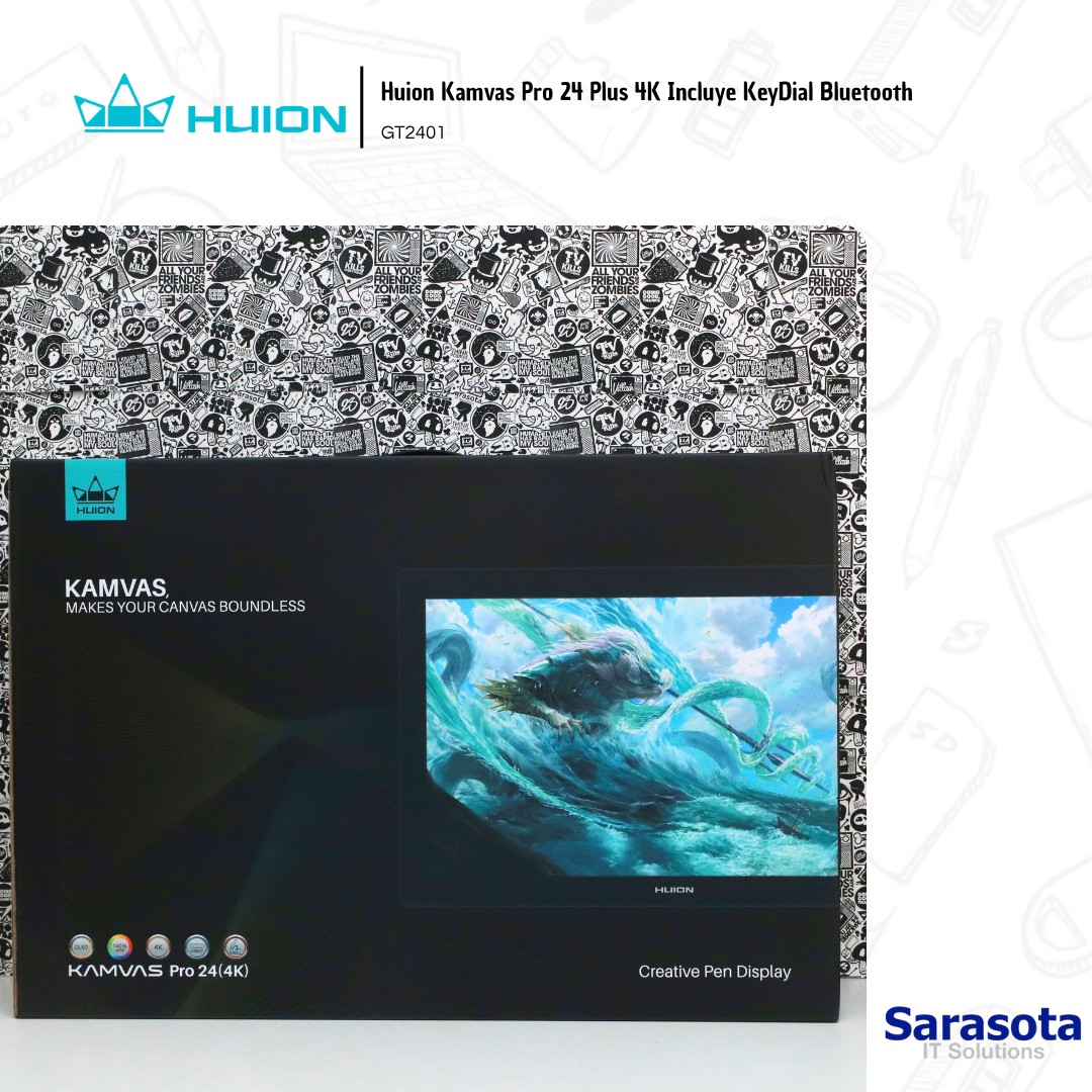 otros electronicos - Huion Kamvas 24 Pro, Pen Display 24 4k