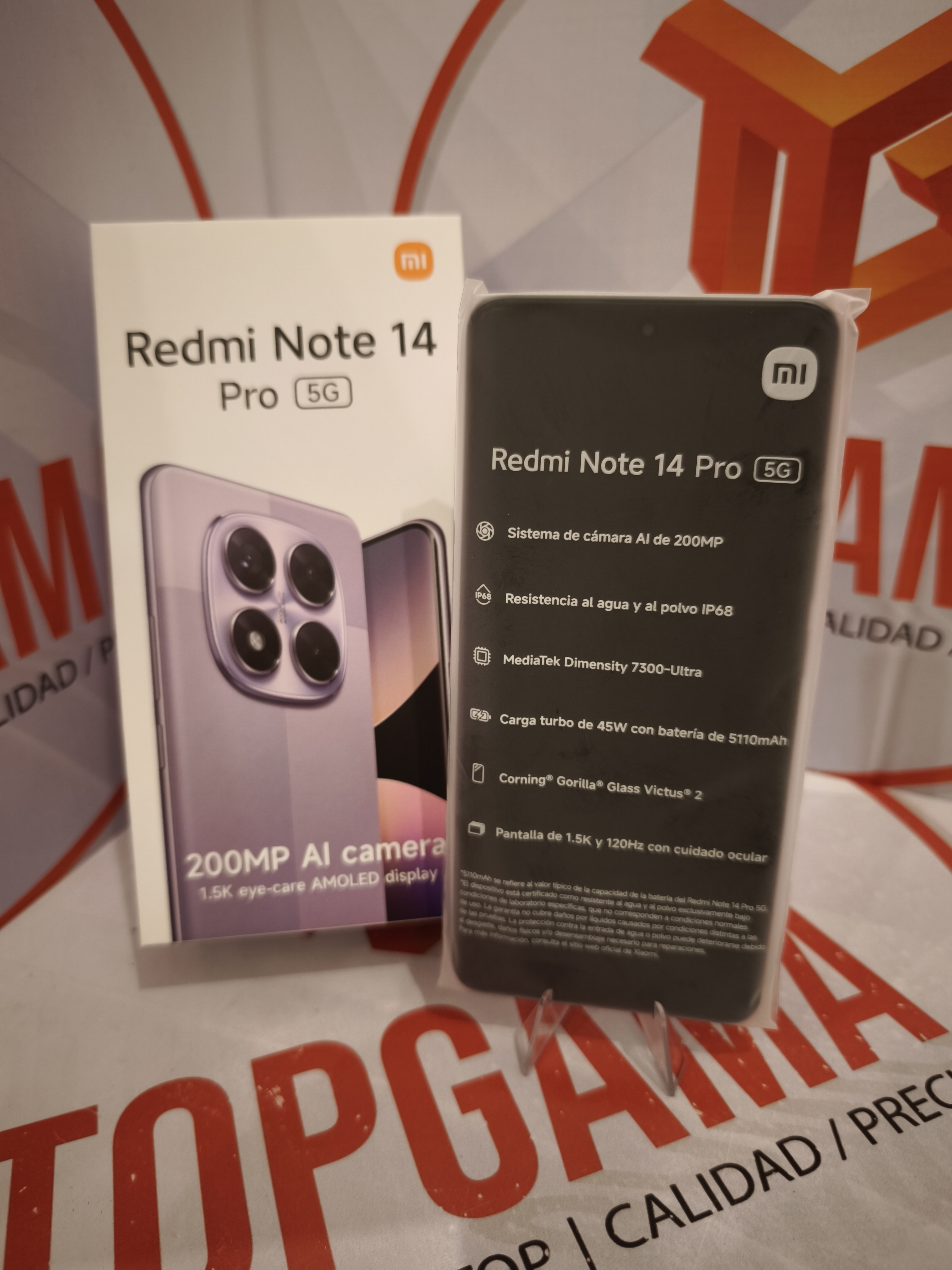 celulares y tabletas - REDMI NOTE 14 PRO 5G, 8GB RAM 256GB ROM 8
