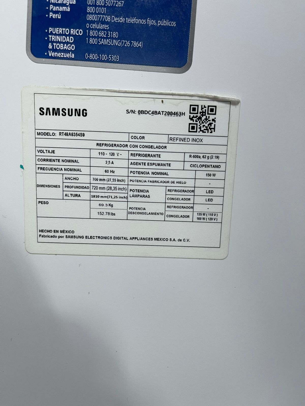 electrodomesticos - NEVERA SAMSUNG 7