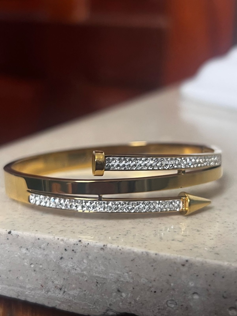 joyas, relojes y accesorios - Pulsera bañada en oro pieza única 0