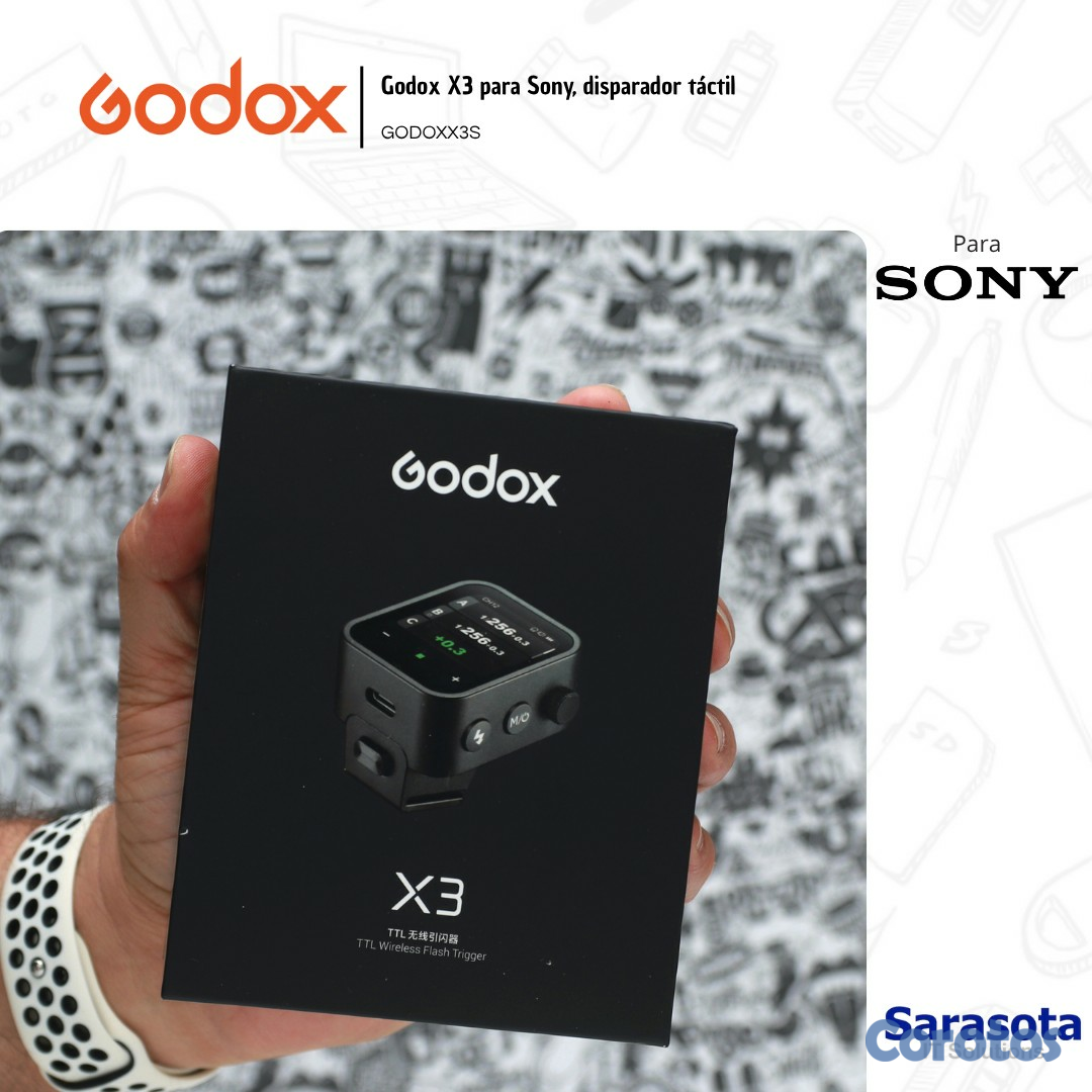 accesorios para electronica - Godox Disparador X3 para Sony Garantía 1 año 1