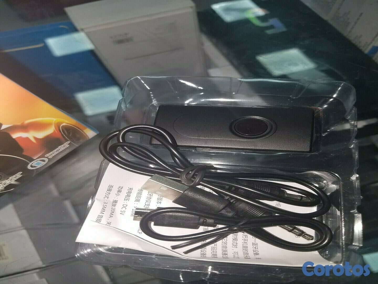 electrodomesticos - Transmisor y receptor bluetooth 2 en 1
 3