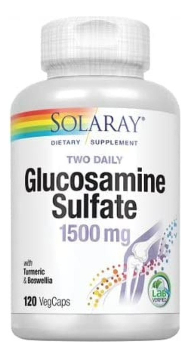 Salud y Equipamiento Médico - Glucosamina 1500 Mg Solaray - Unidad 0