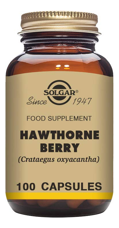 Salud y Equipamiento Médico - Solgar Capsulas Vegetales De Bayas De Hawthorne 100 Unidades 0
