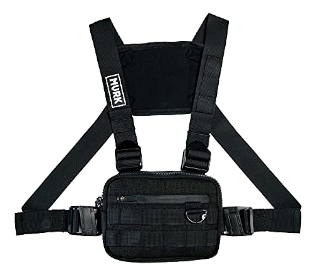 Salud y Equipamiento Médico - Bolsa De Pecho Resistente - Mvrk - Negro 0