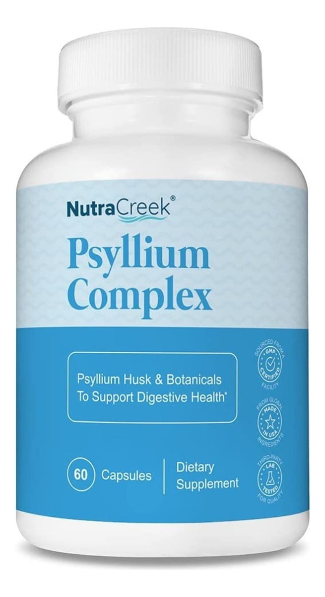Salud y Equipamiento Médico - Nutracreek Psyllium 60 Cápsulas - - Unidad A $2065