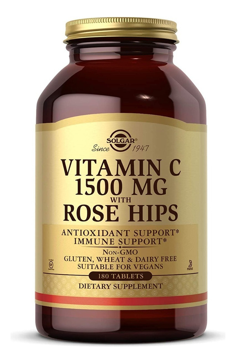 Salud y Equipamiento Médico - Vitamina C 1500mg 180tab Solga - U - Unidad A $1644