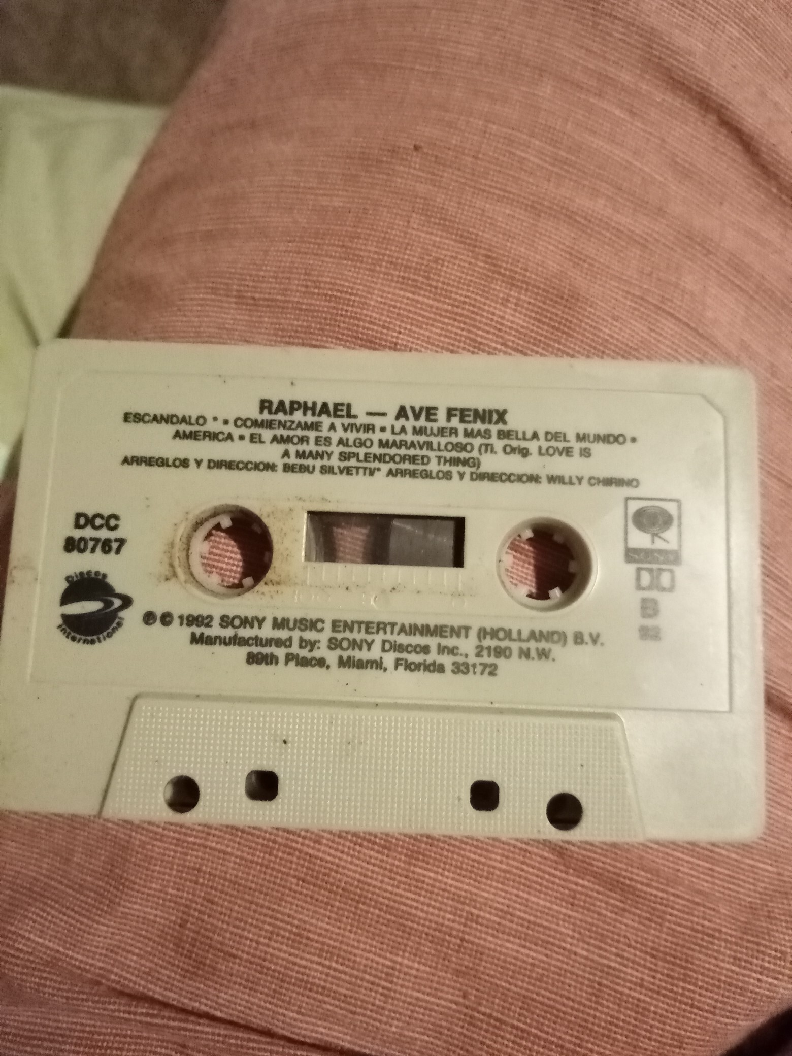 hobby y coleccion - Cassette rafhael de españa 1992 1