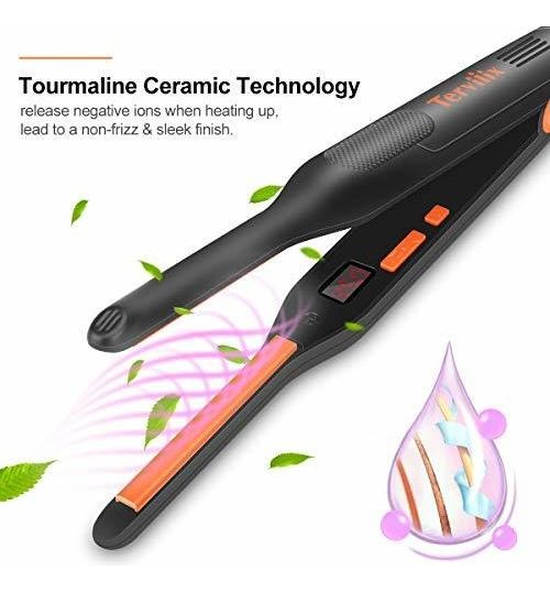 Salud y Equipamiento Médico - Terviiix Plancha Pequeña Para Cabello Corto 1