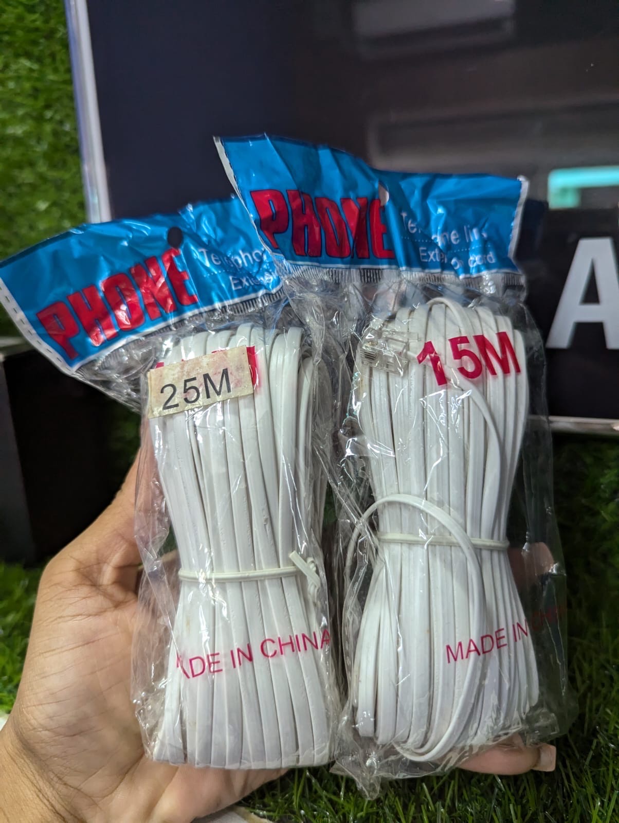 accesorios para electronica - extension para telefonos 25M extra largas  2