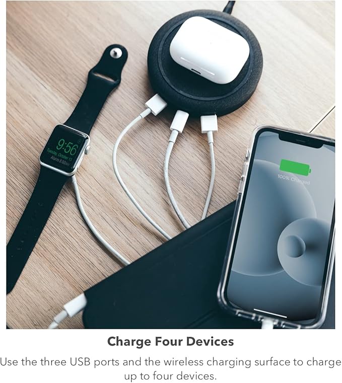 accesorios para electronica - CARGADOR INALAMBRICO CARGA RAPIDA MOPHIE  0