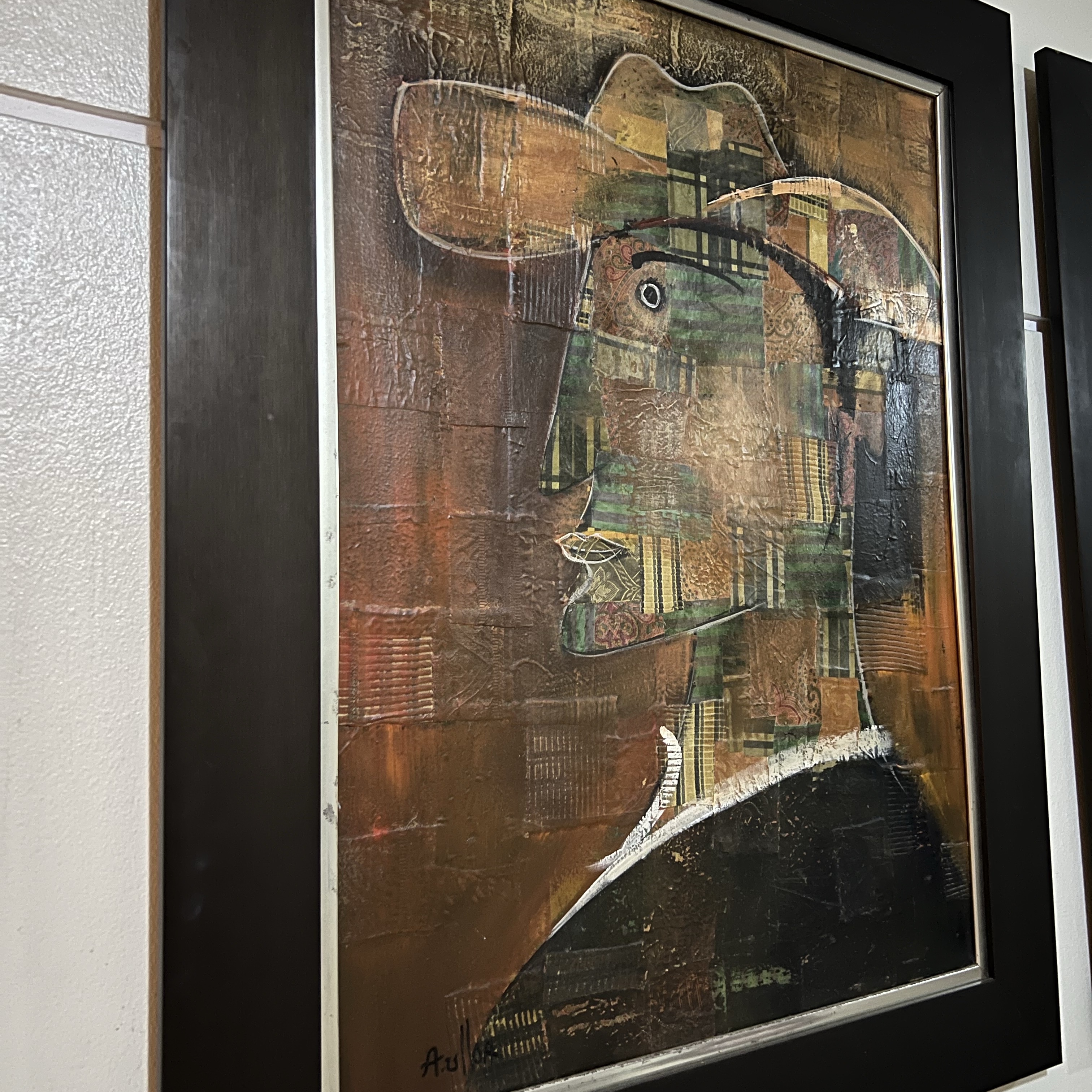 arte y antigüedades - Cuadro de Alberto ulloa ( con su certificado)🎨🖼️🖌️