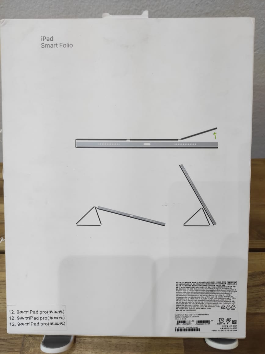 celulares y tabletas - Apple Smart Folio para iPad Pro 12,9 " (6ª, 5ª, 4ª y 3ª Generación) Negro Nuevo 4