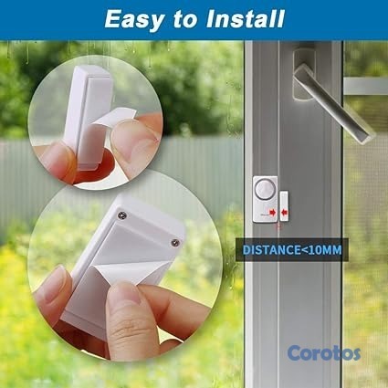 herramientas, jardines y exterior - ALARMA DE PUERTA Y VENTANA 4 EN 1 SF19