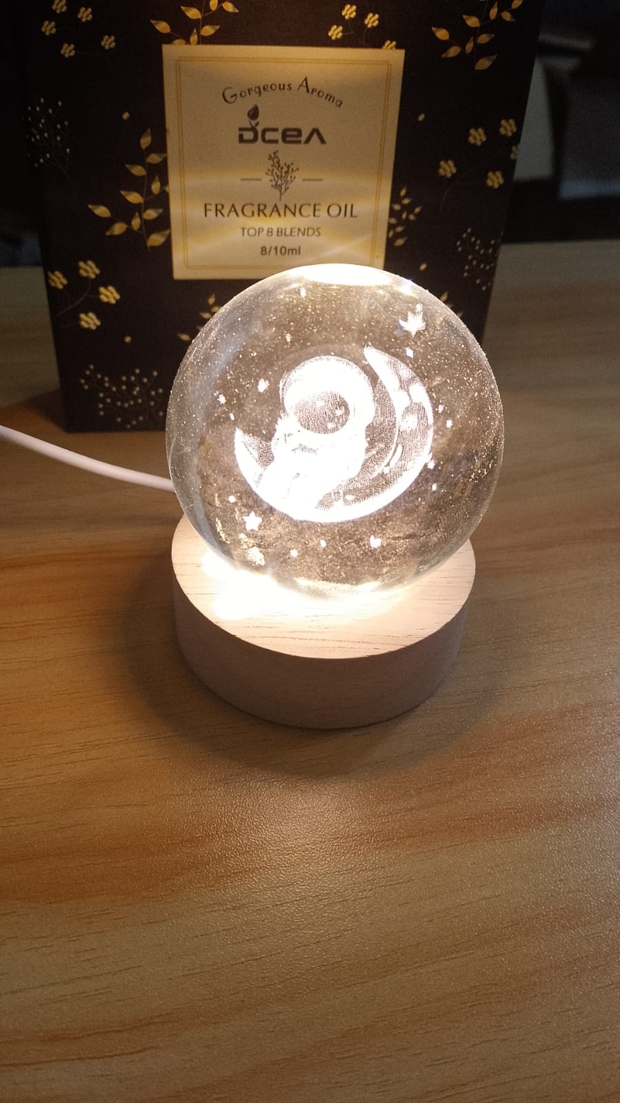 decoración y accesorios - LAMPARA VIA LACTEAS DE CRISTAL IDEAL PARA DECORAR 1