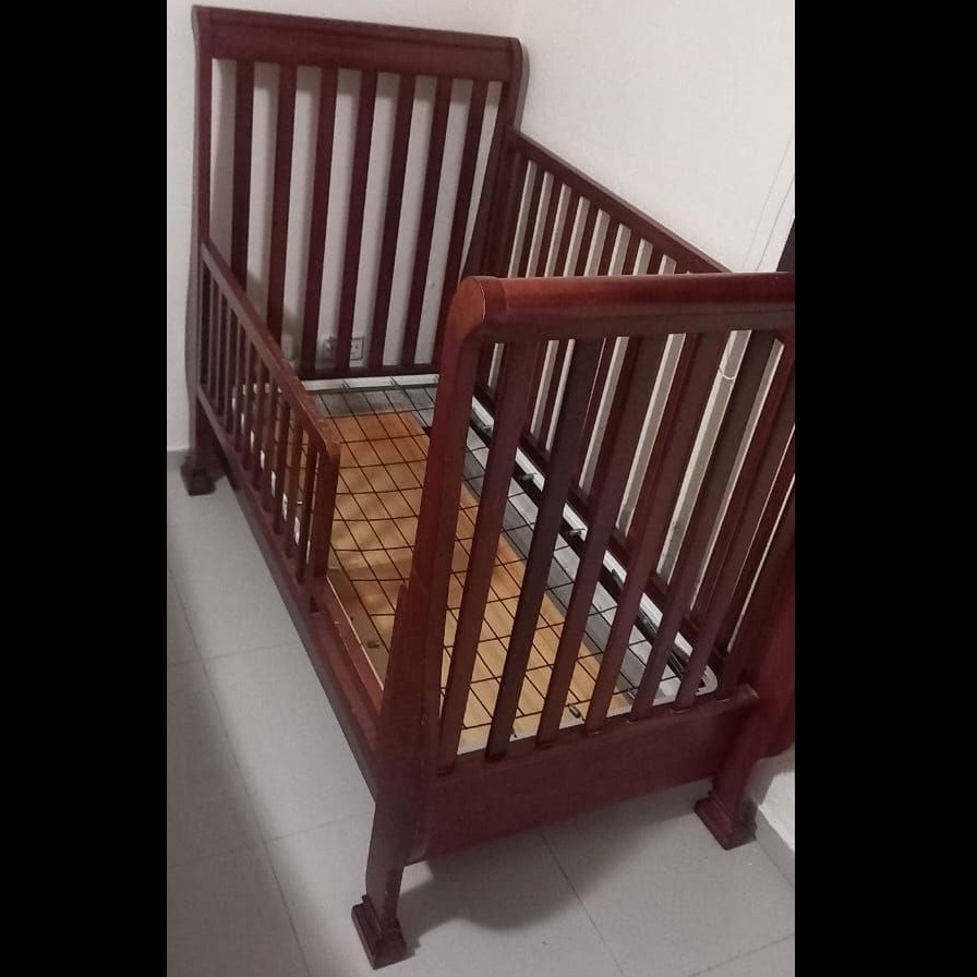 muebles - Cuna Madera Americana. Convertible 3-1 Accesorios 6