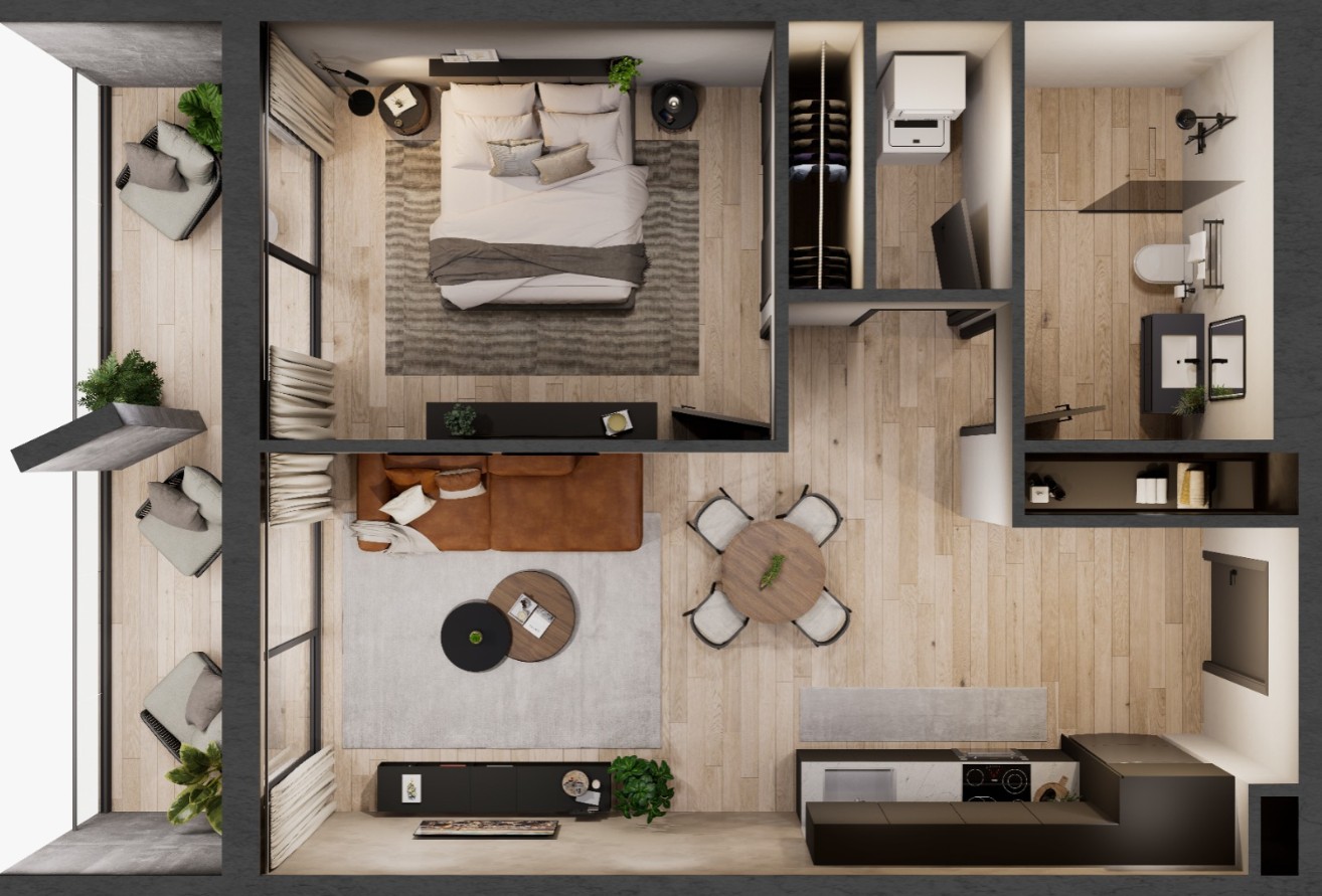 apartamentos - Proyecto de apartamentos frente a Bellas Artes, Santo Domingo 6