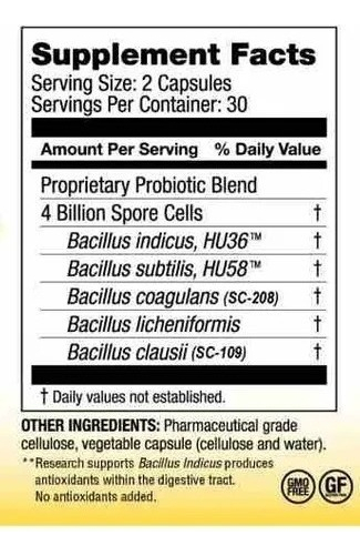 Salud y Equipamiento Médico - Probiotico De Esporas Microbion 1