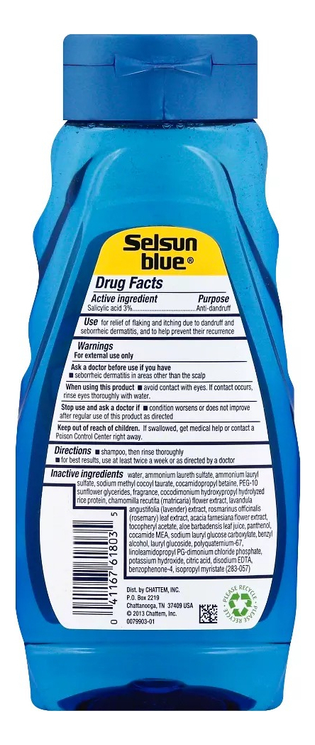 Salud y Equipamiento Médico - Champú Selsun Blue Natural 1