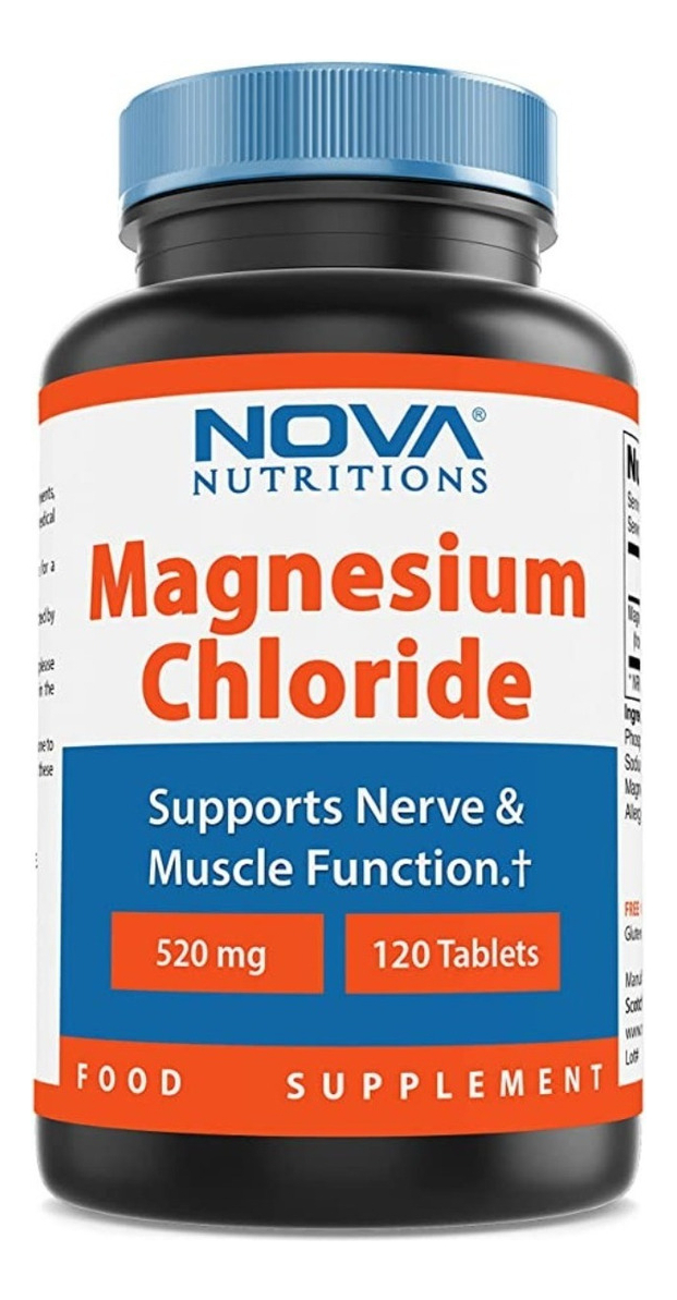 Salud y Equipamiento Médico - Cloruro De Magnesio 520 mg - Unidad 0