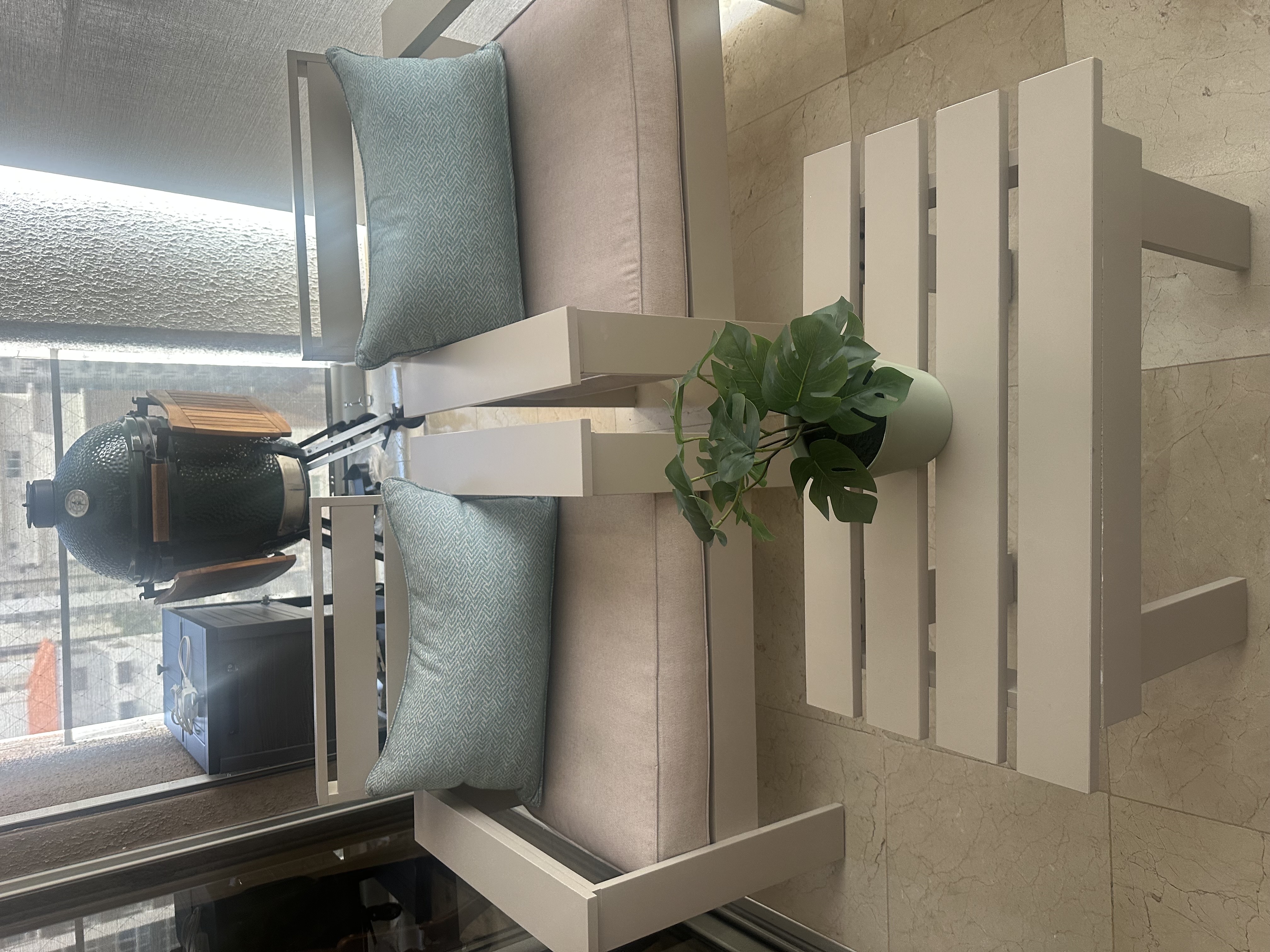 muebles y colchones - juego mueble exterior 