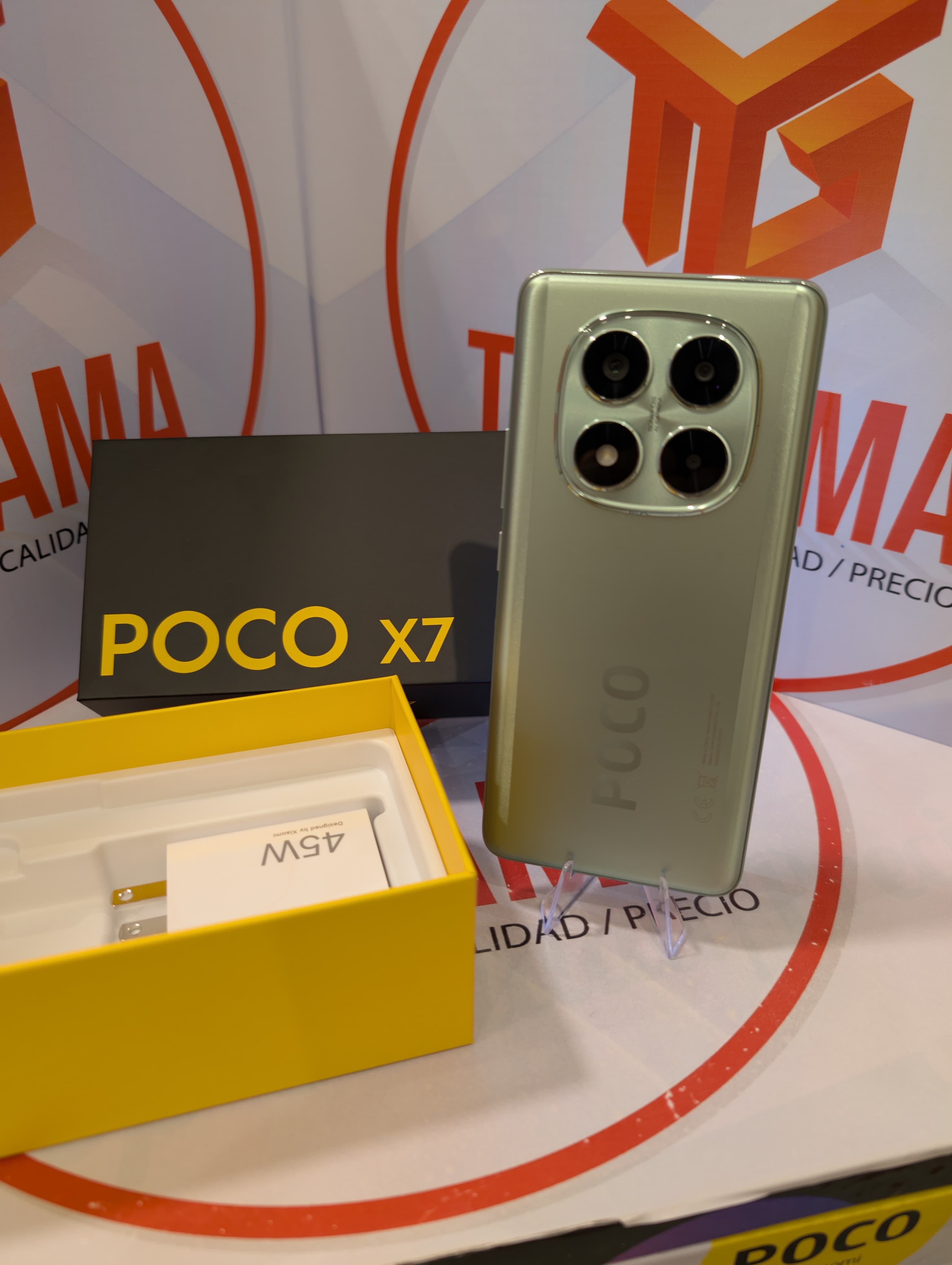 celulares y tabletas - POCO X7 5G, 8GB RAM 256GB ROM 1