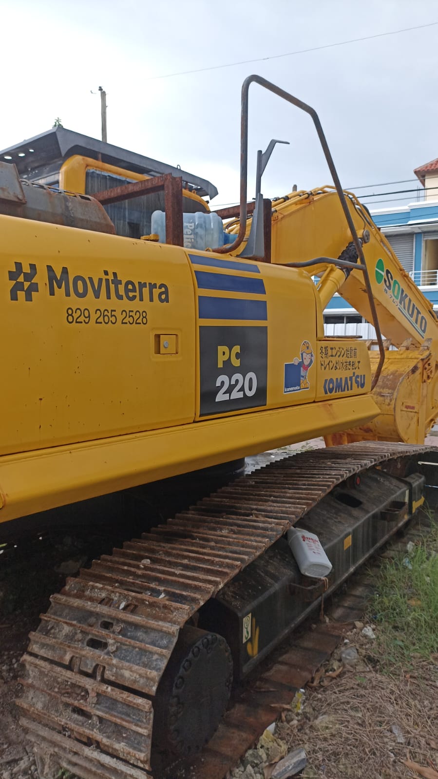 camiones y vehiculos pesados - Komatsu pc220 excavadora en venta  4