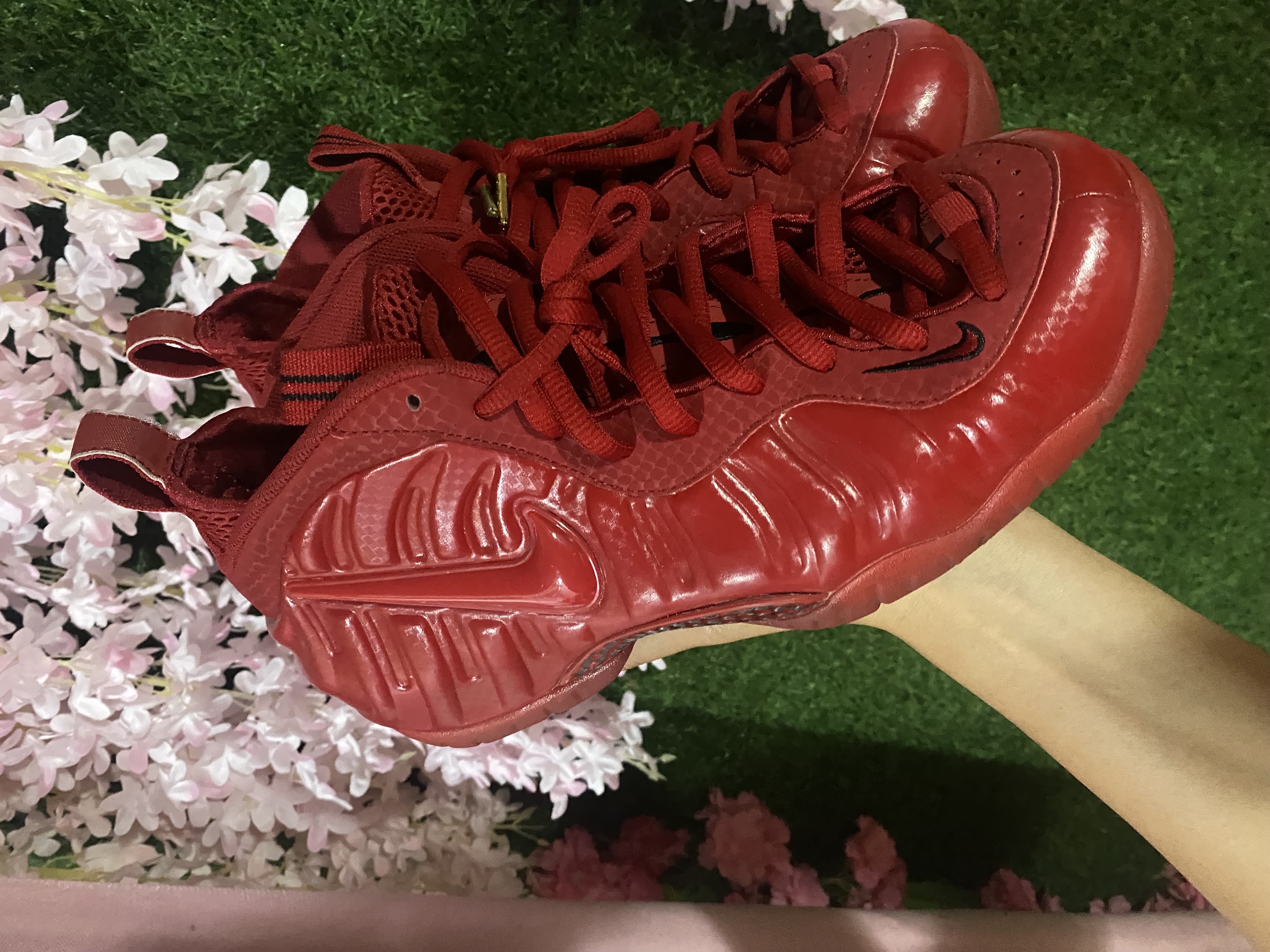zapatos para hombre - Nike Air Foamposite Pro Gym Red October 2015 - Size 9 0