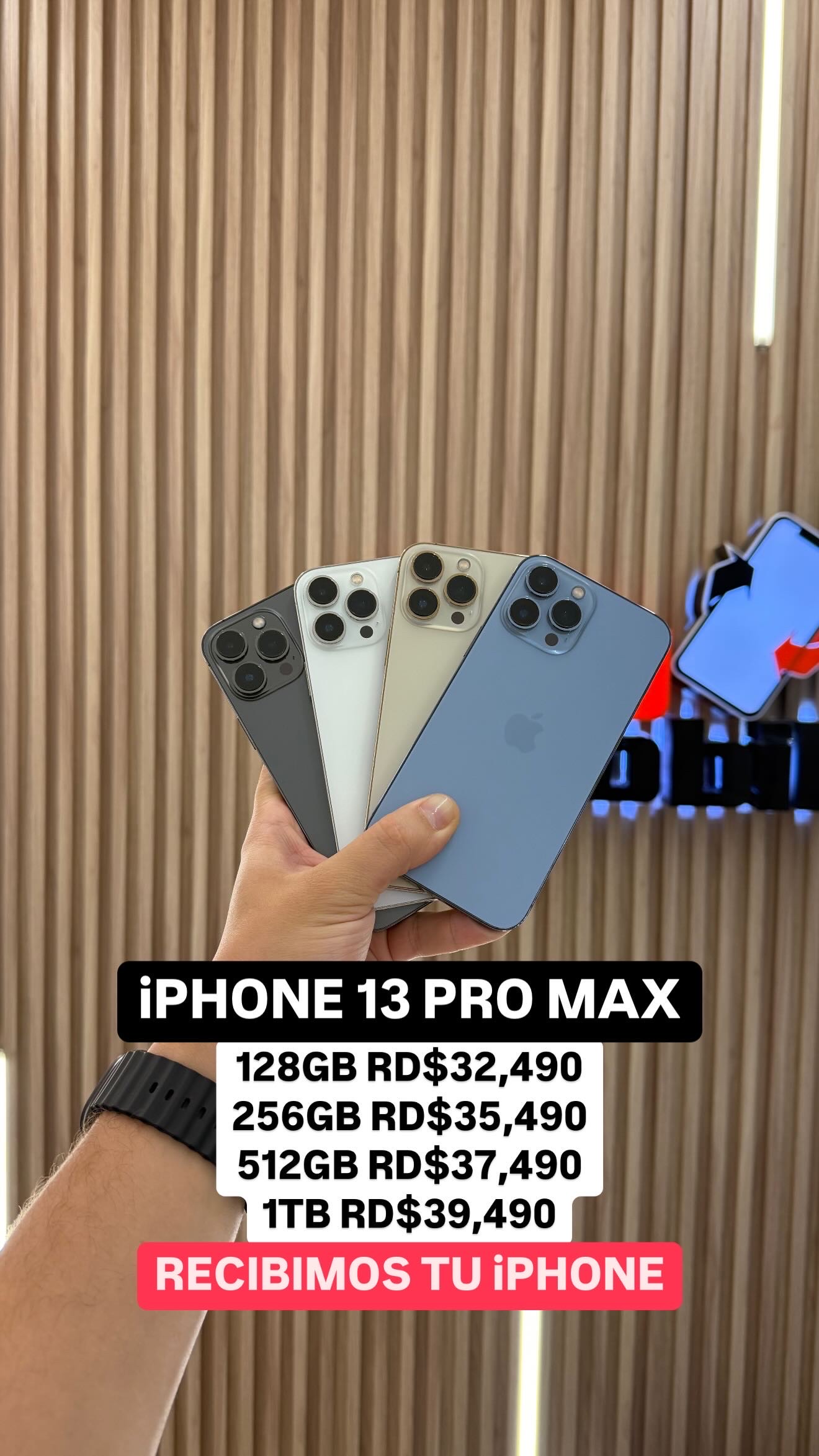 celulares y tabletas - iPHONE 13 PRO MAX 