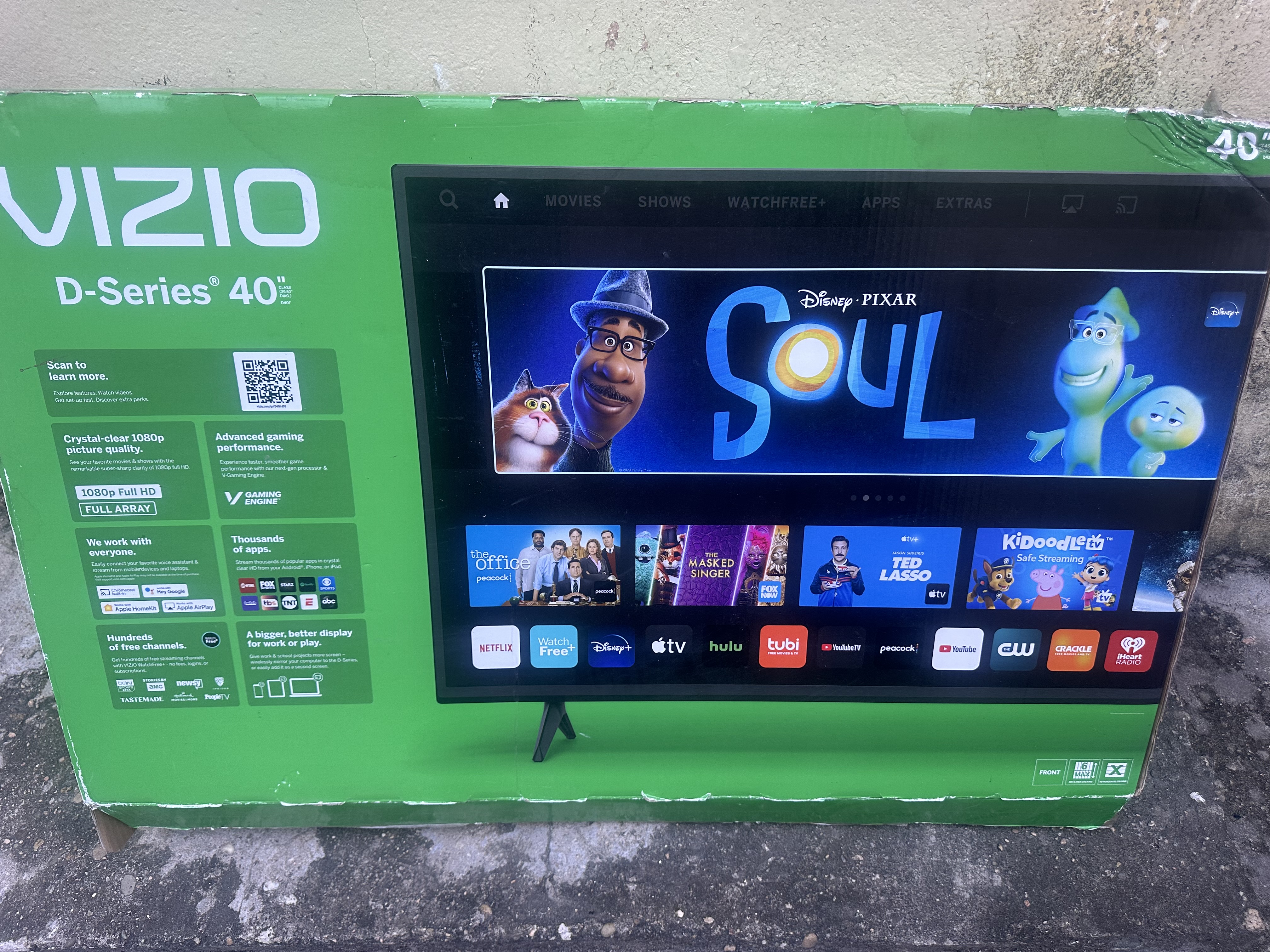 electrodomesticos - Vendo televisor Vizio 40” (nuevo en su caja) 0
