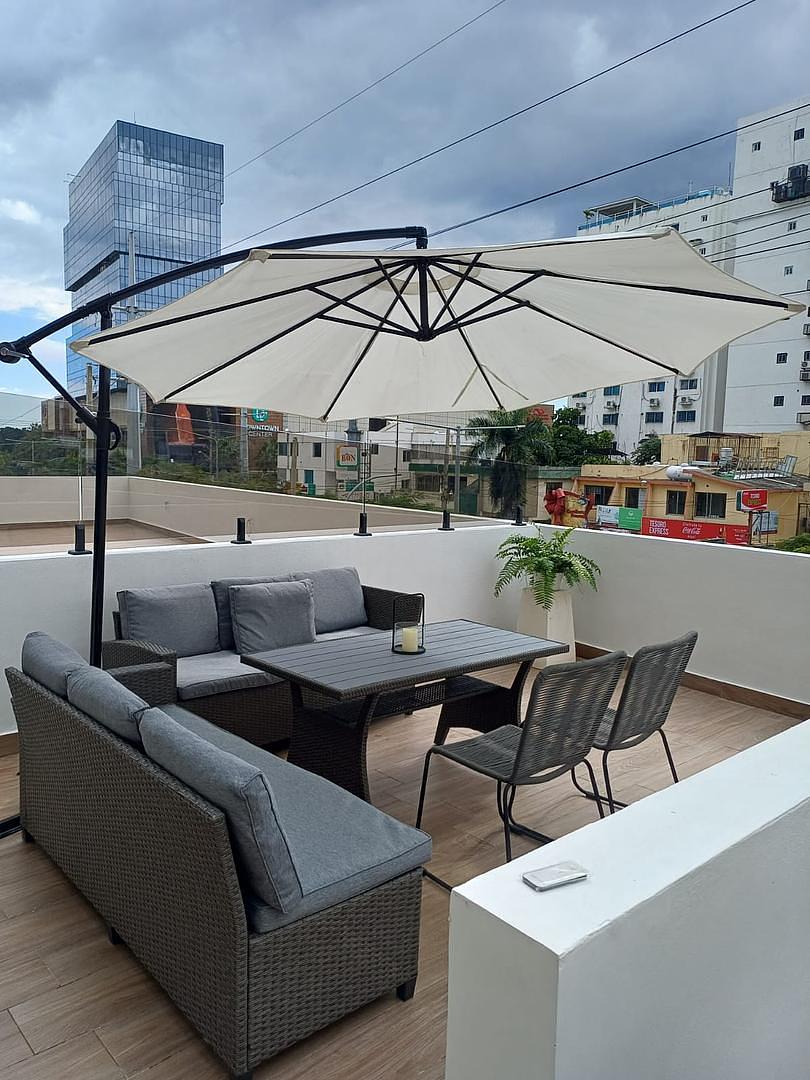 apartamentos - Hermoso apto amueblado con hermosa Terraza en DownTown Mall en Bella Vista Norte 3