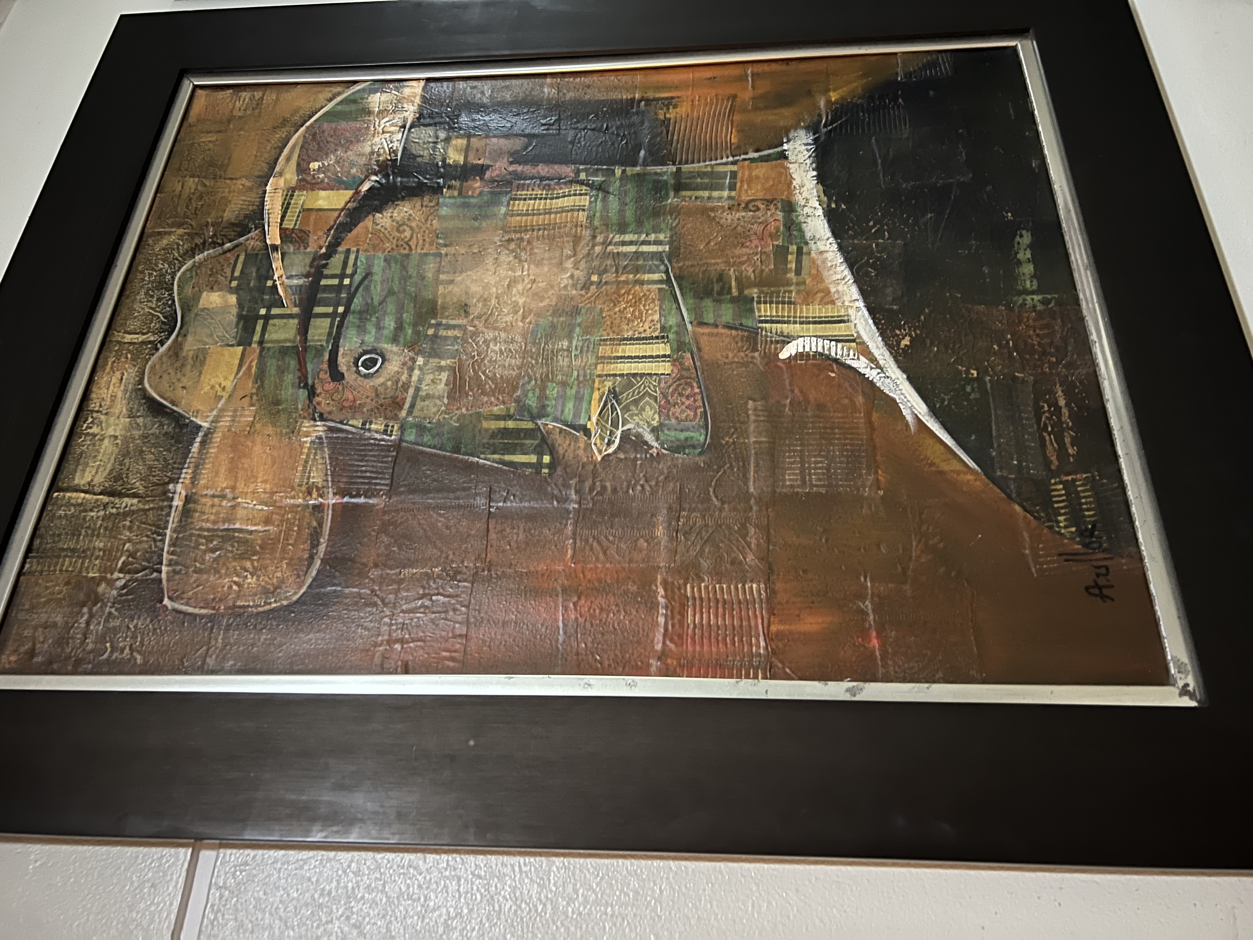 arte y antigüedades - Cuadro de Alberto ulloa ( con su certificado)🎨🖼️🖌️ 1