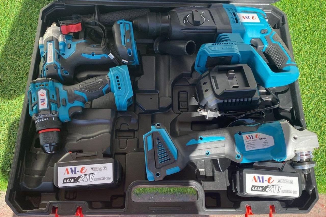 equipos profesionales - kit de taladros  1