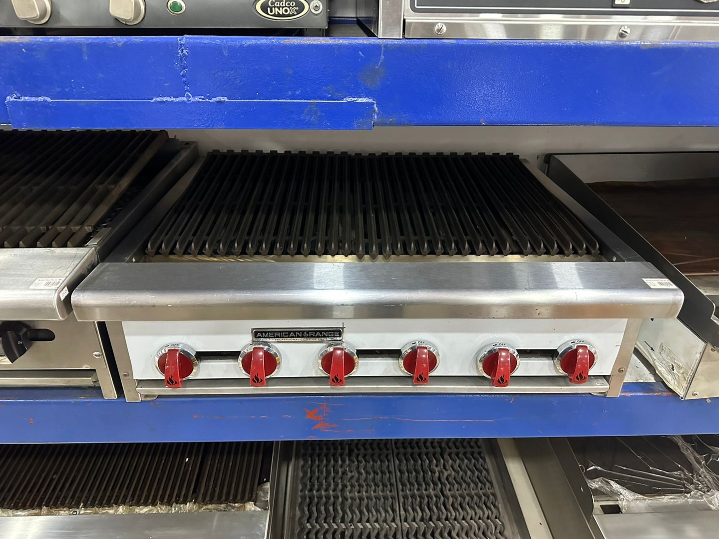 equipos profesionales - Parrilla de 36" American Range a Gas