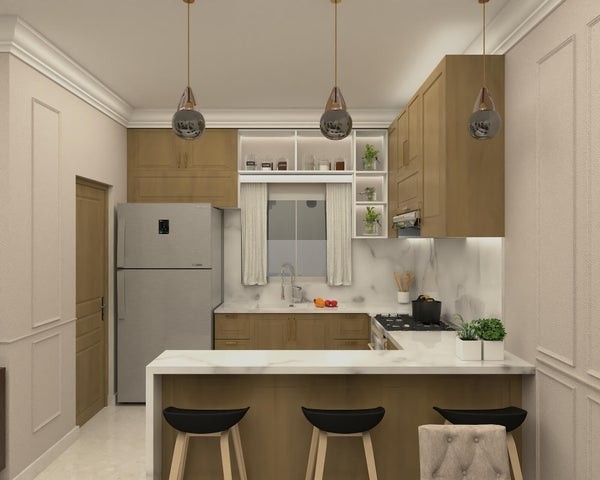 apartamentos - Proyecto en venta Punta Cana #24-143 2 dormitorios, 1.5 baños, piscina.
 2