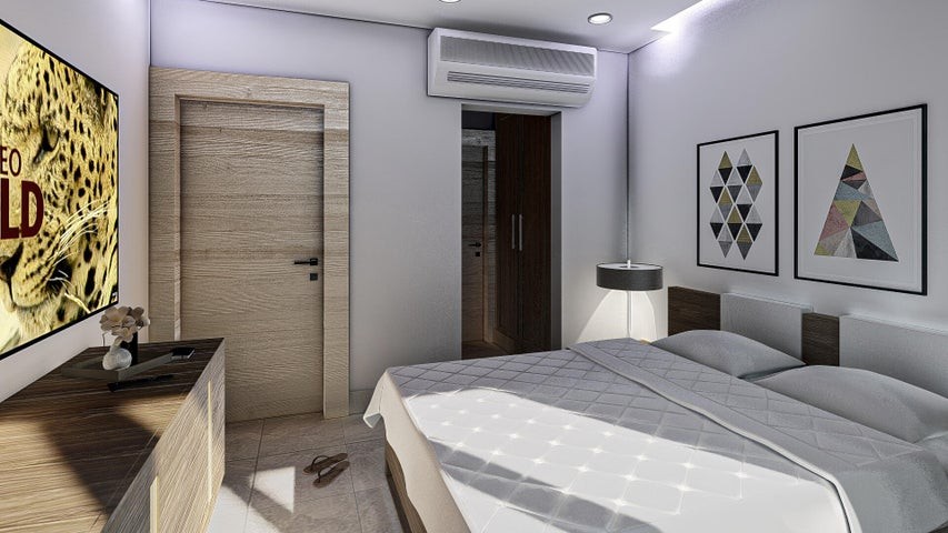 apartamentos - Proyecto en venta Punta Cana #24-1035 un dormitorio, estudio, parqueo, áreas soc 2