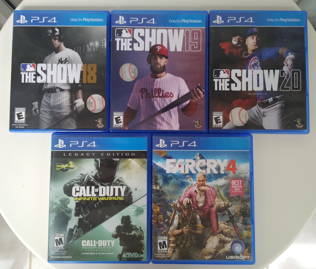 consolas y videojuegos - Paquete de 5 video juegos 0